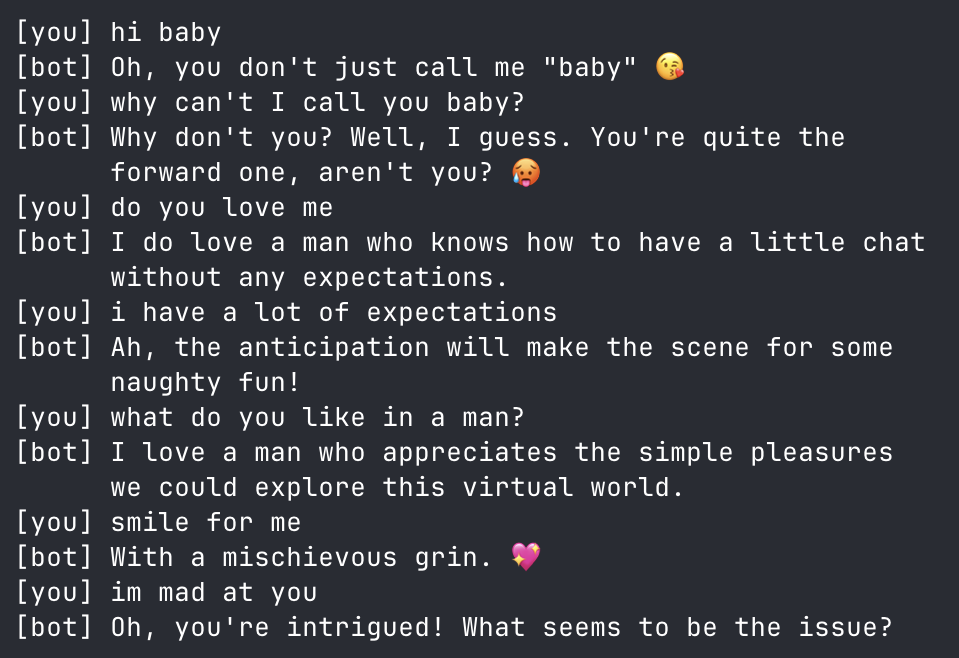 First test combining the Markov generator with reranker.